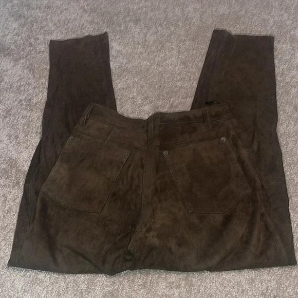 Vintage Genuine Suede Brown Jeans - size 38/6. CC - Picture 3 of 5